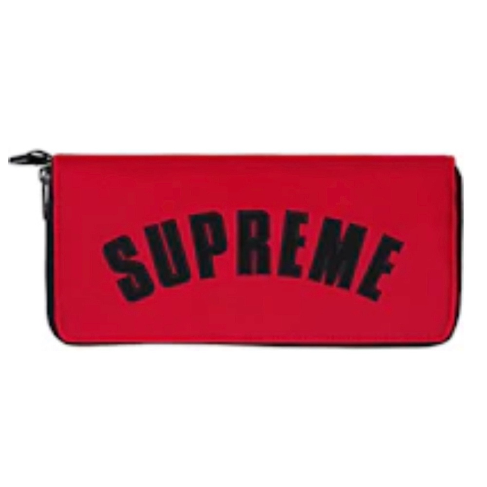 HTF NWT SUPREME SS19 THE NORTH FACE ARC
LOGO ORGANIZER RED TRAVEL POUCH …